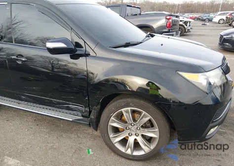 2010 Acura Mdx Advance Package from USA, damaged, VIN 2HNYD2H77AH508171